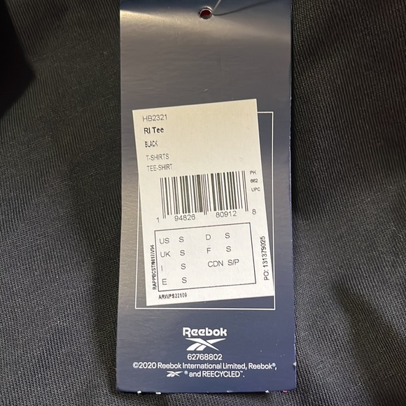 Reebox black T-shirt - Picture 3 of 7